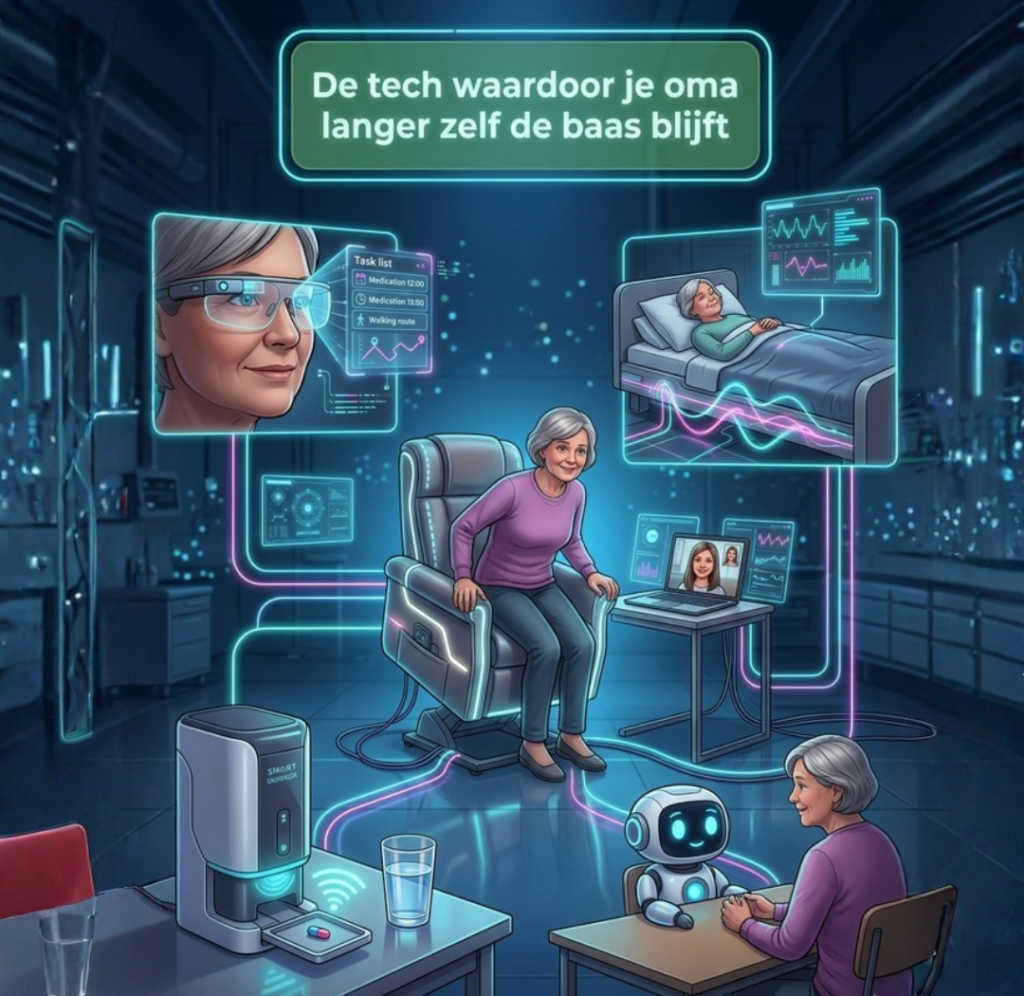 Concept TechXplore Event 2026 | De tech waardoor je oma langer zelf de baas blijft